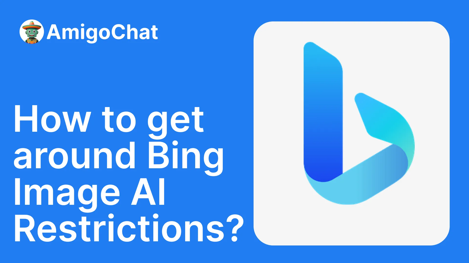 How To Get Around Bing Image AI Restrictions